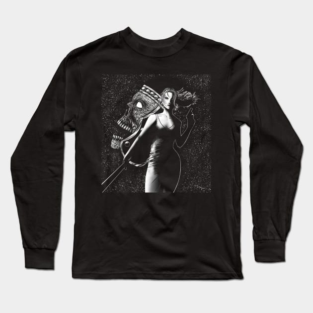 Eternal Darkness Long Sleeve T-Shirt by DougSQ